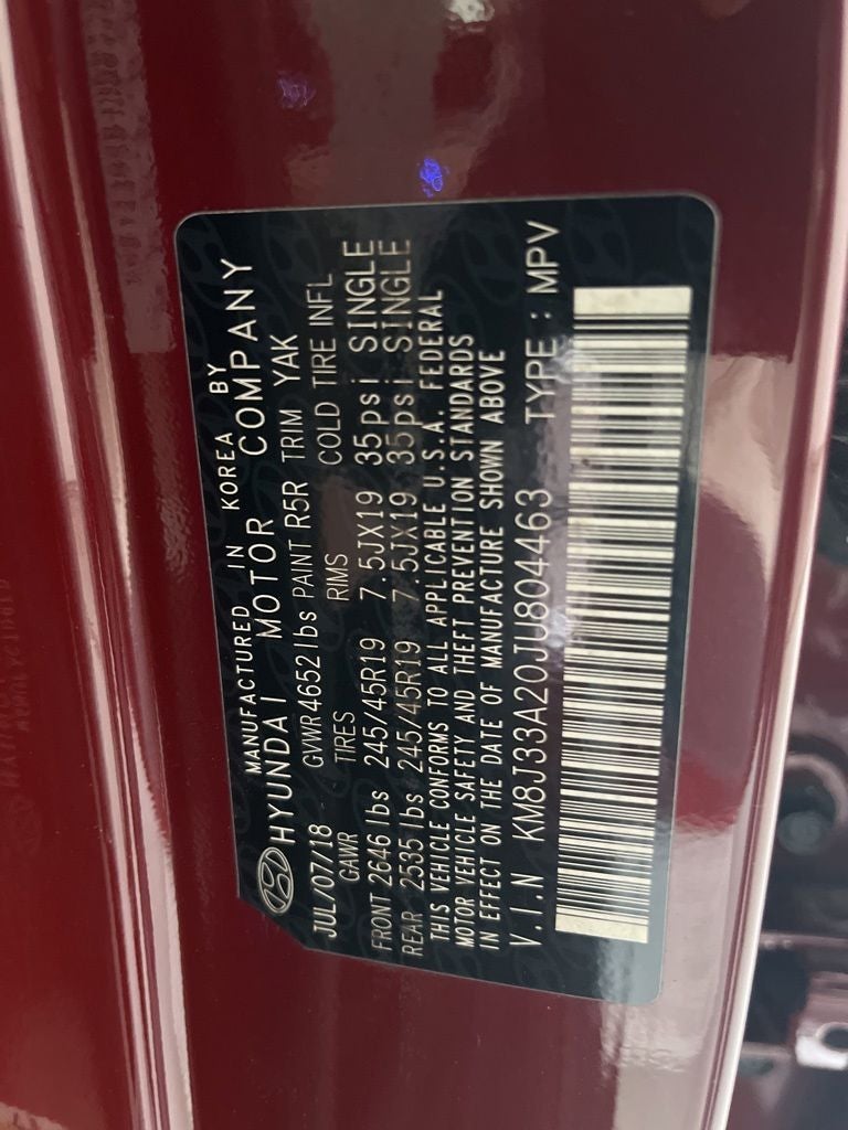 2018 Hyundai Tucson Value