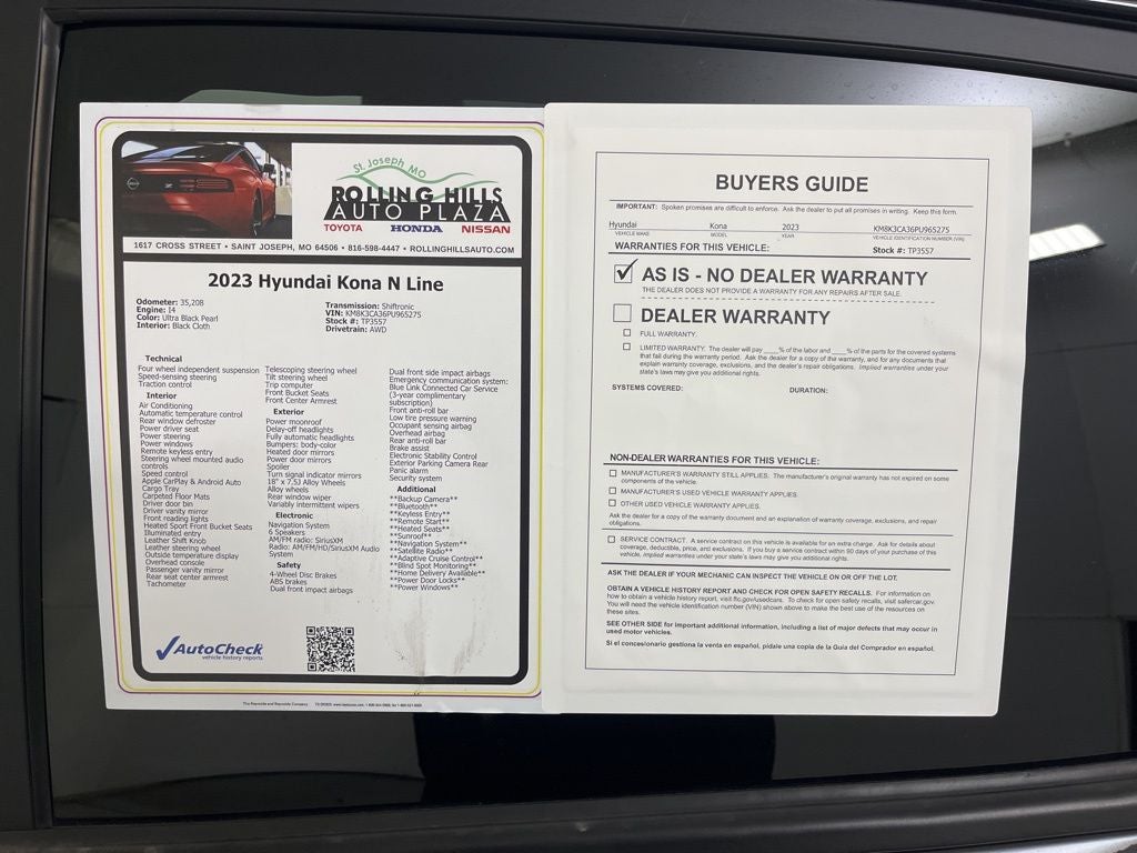 2023 Hyundai Kona N Line