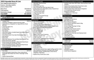 2023 Hyundai Kona N Line