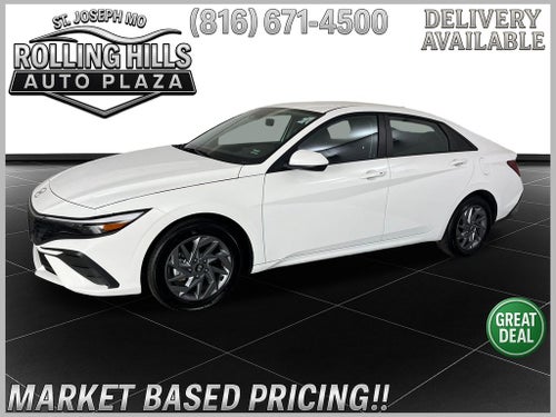 2025 Hyundai Elantra Hybrid Blue