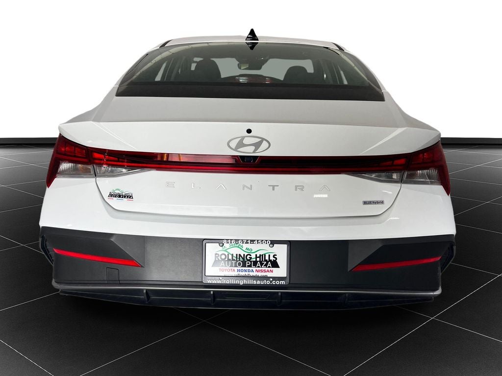 2025 Hyundai Elantra Hybrid Blue