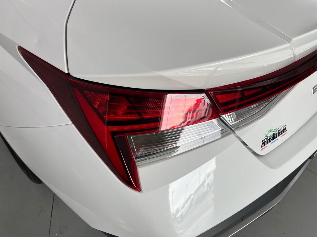 2025 Hyundai Elantra Hybrid Blue