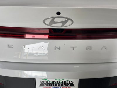 2025 Hyundai Elantra Hybrid Blue