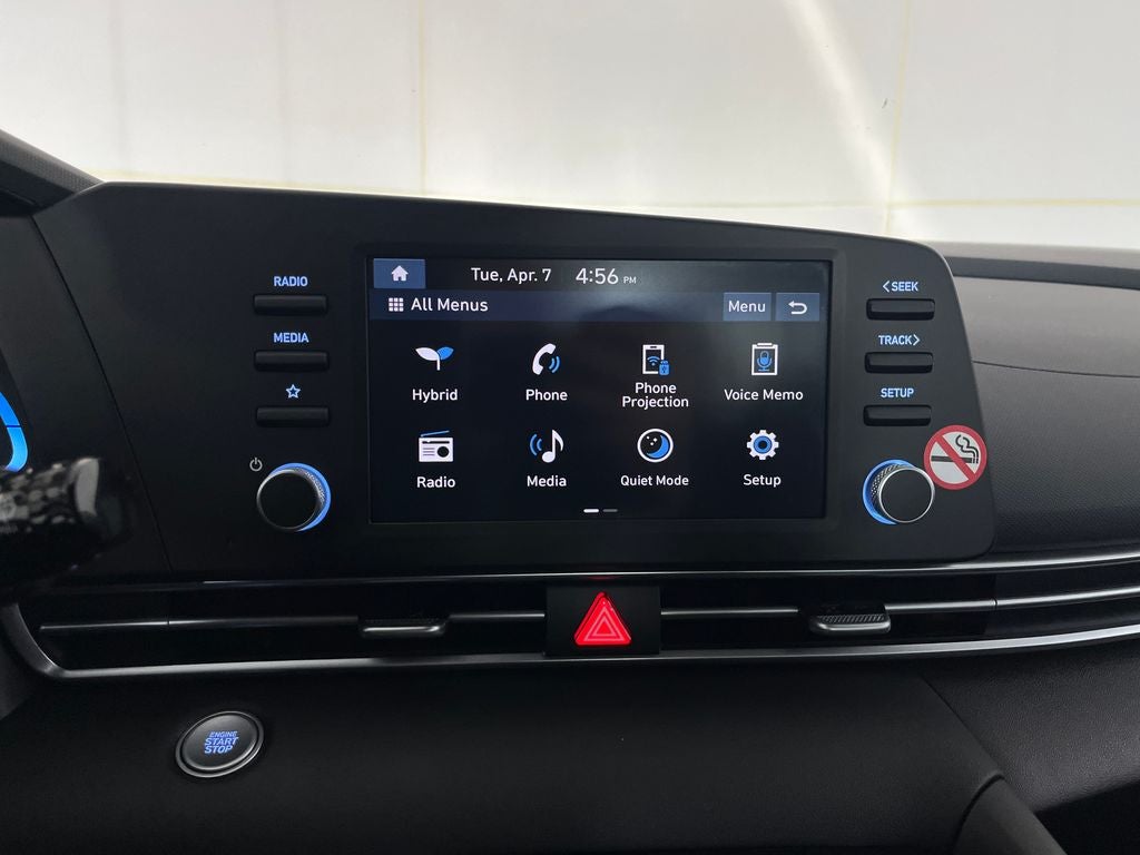 2025 Hyundai Elantra Hybrid Blue