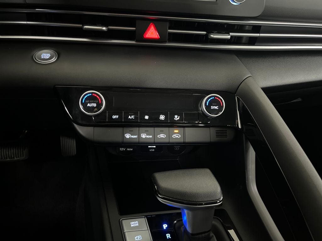 2025 Hyundai Elantra Hybrid Blue