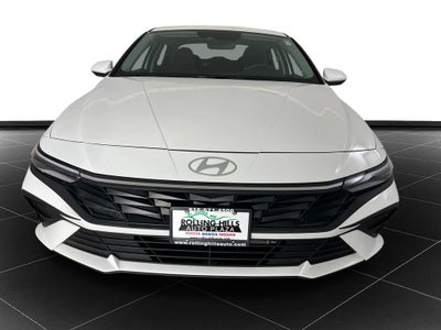 2025 Hyundai Elantra Hybrid Blue