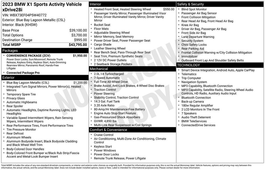2023 BMW X1 28i - Photo 80