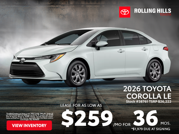 2026 Toyota Corolla LE