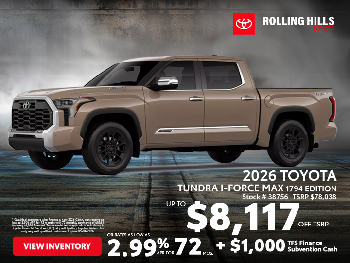 2026 Toyota Tundra I-Force Max