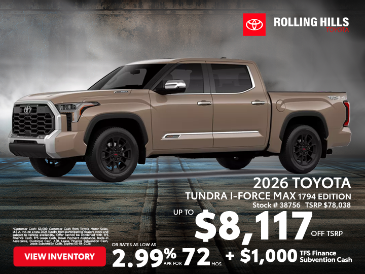 2026 Toyota Tundra I-Force Max