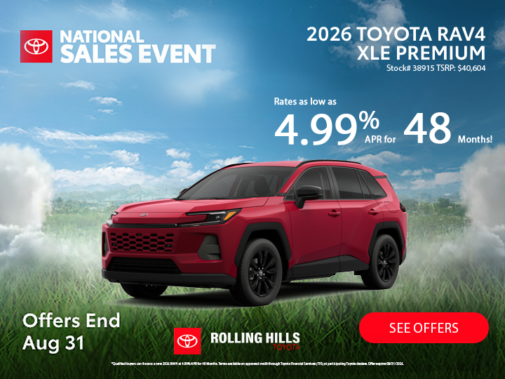 2026 Toyota Rav4 