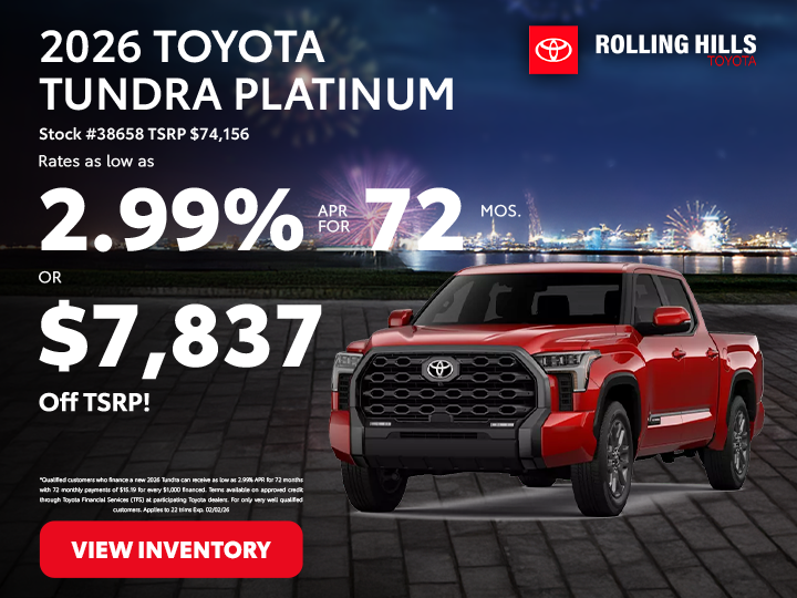 2026 Toyota Tundra Platinum