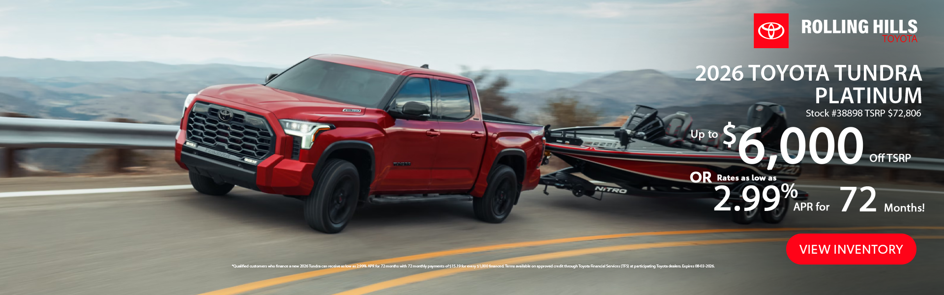 2026 Toyota Tundra Platinum