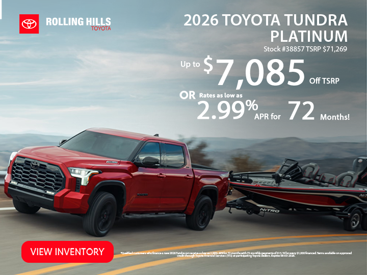 2026 Toyota Tundra Platinum