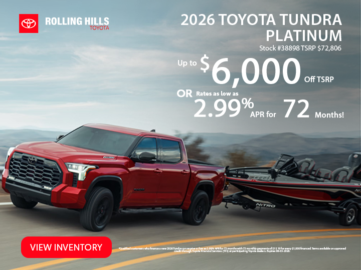 2026 Toyota Tundra Platinum