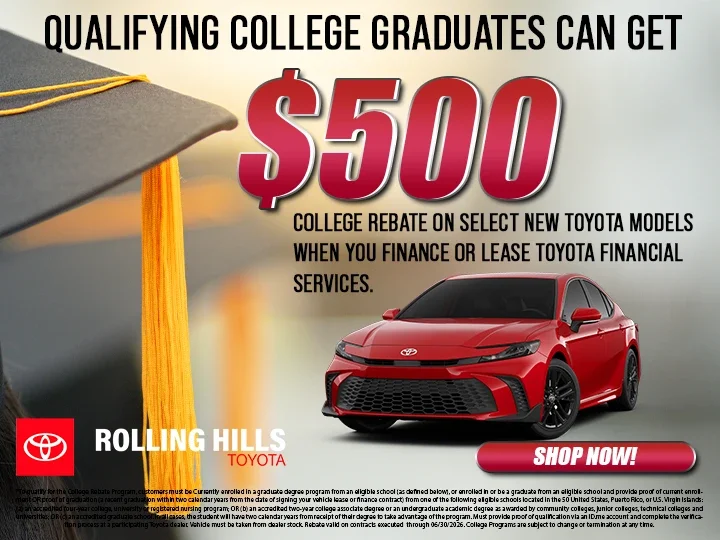 College Grad Discount