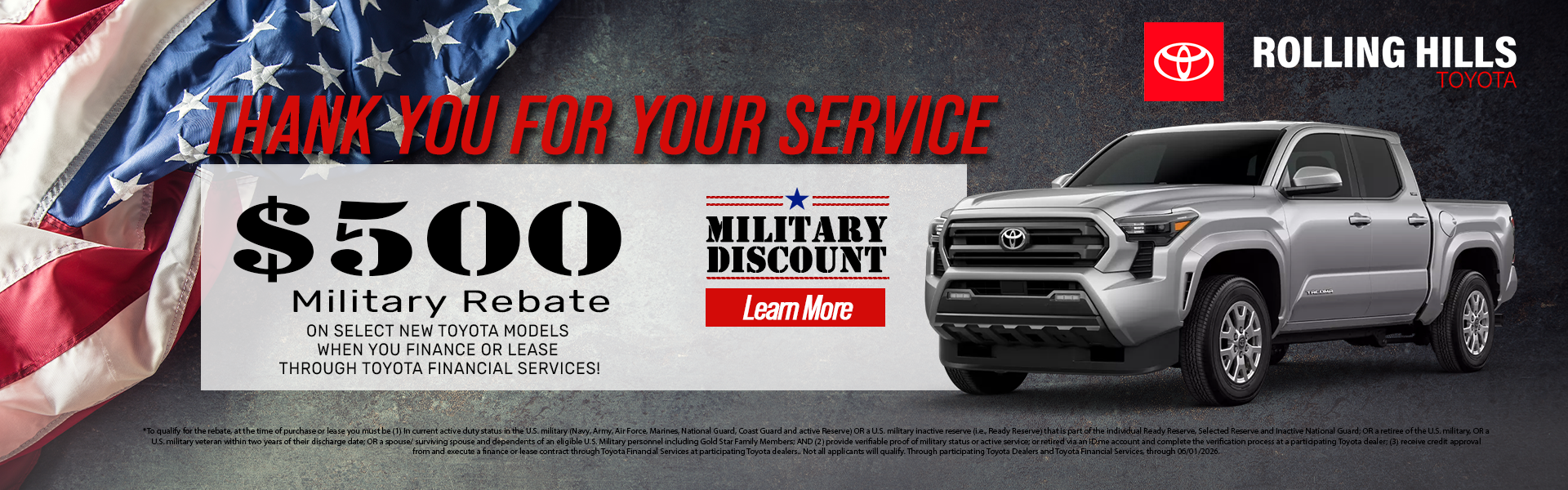 Military Discount