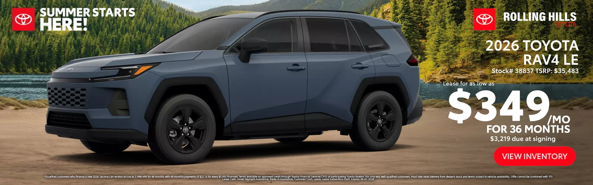 2026 Toyota RAV4 LE