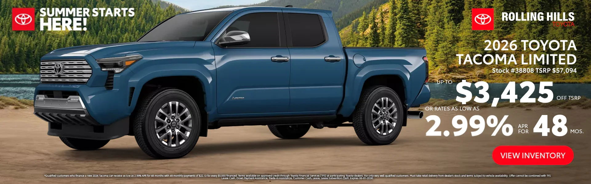 2026 Toyota Tacoma Limited