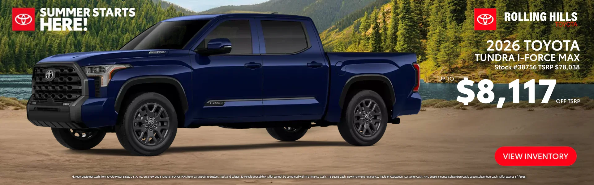 2026 Toyota Tundra I-Force Max