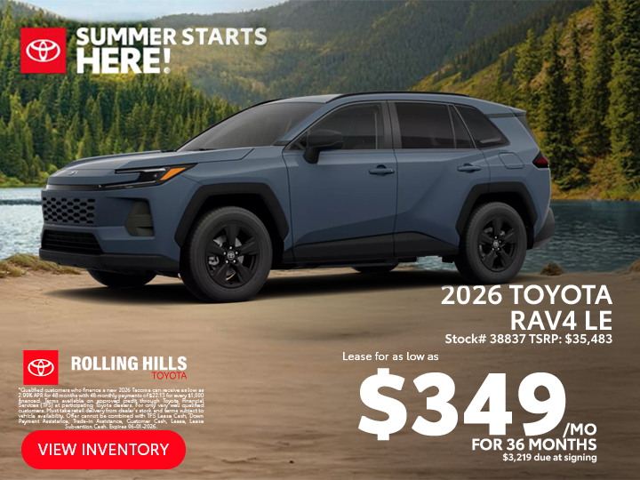 2026 Toyota RAV4 LE