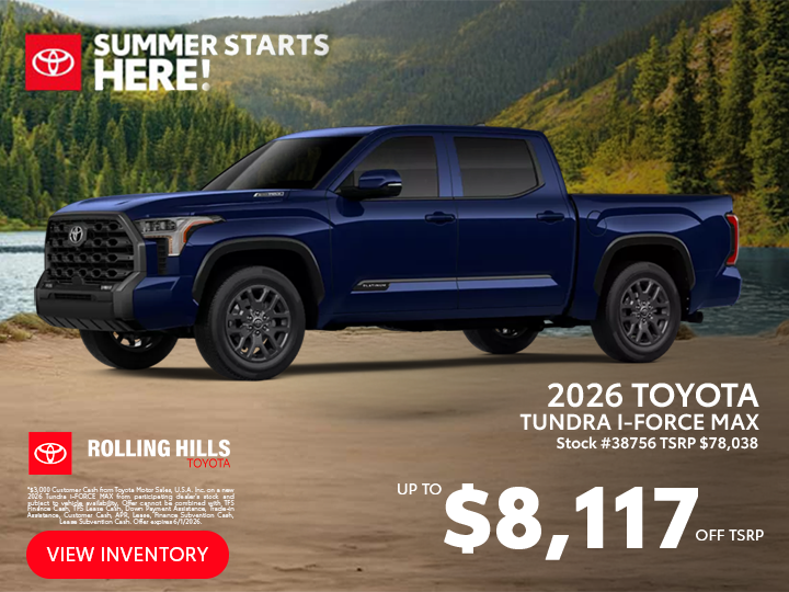 2026 Toyota Tundra I-Force Max