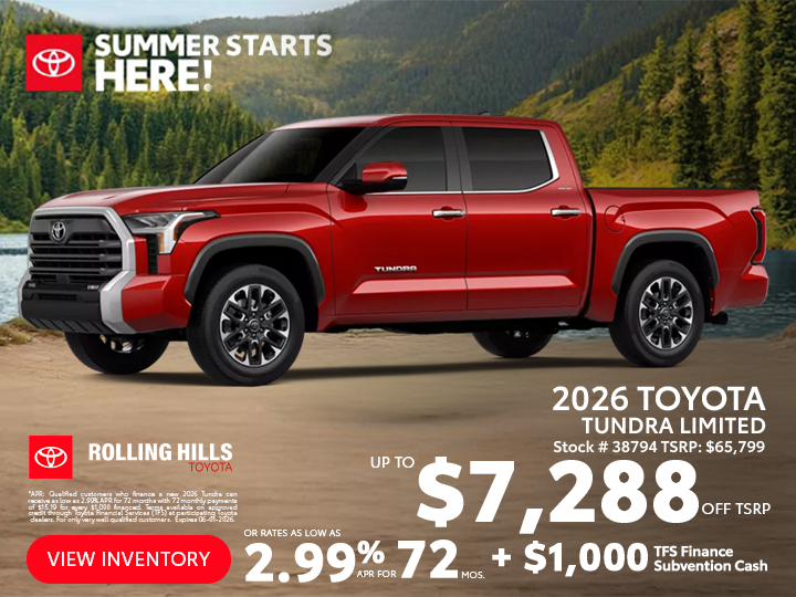 2026 Toyota Tundra Limited