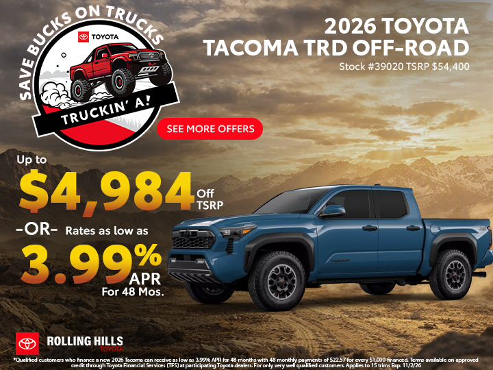 2026 Toyota Tacoma