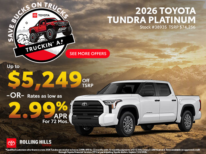 2026 Toyota Tundra