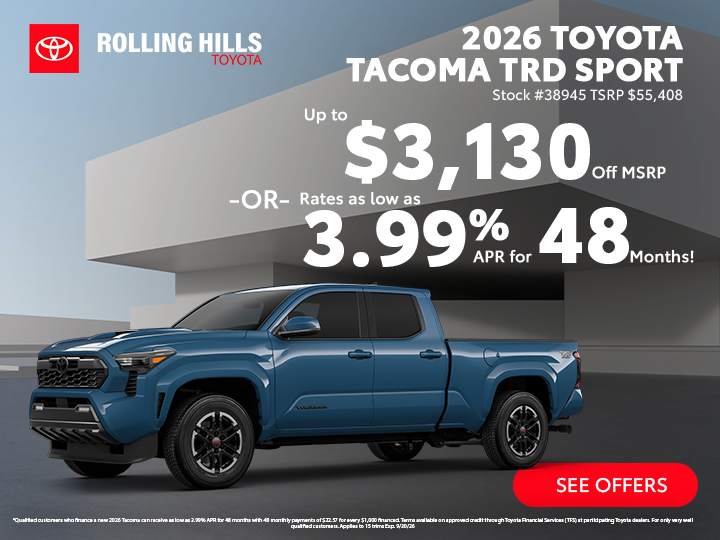 2026 Toyota Tacoma TRD Sport